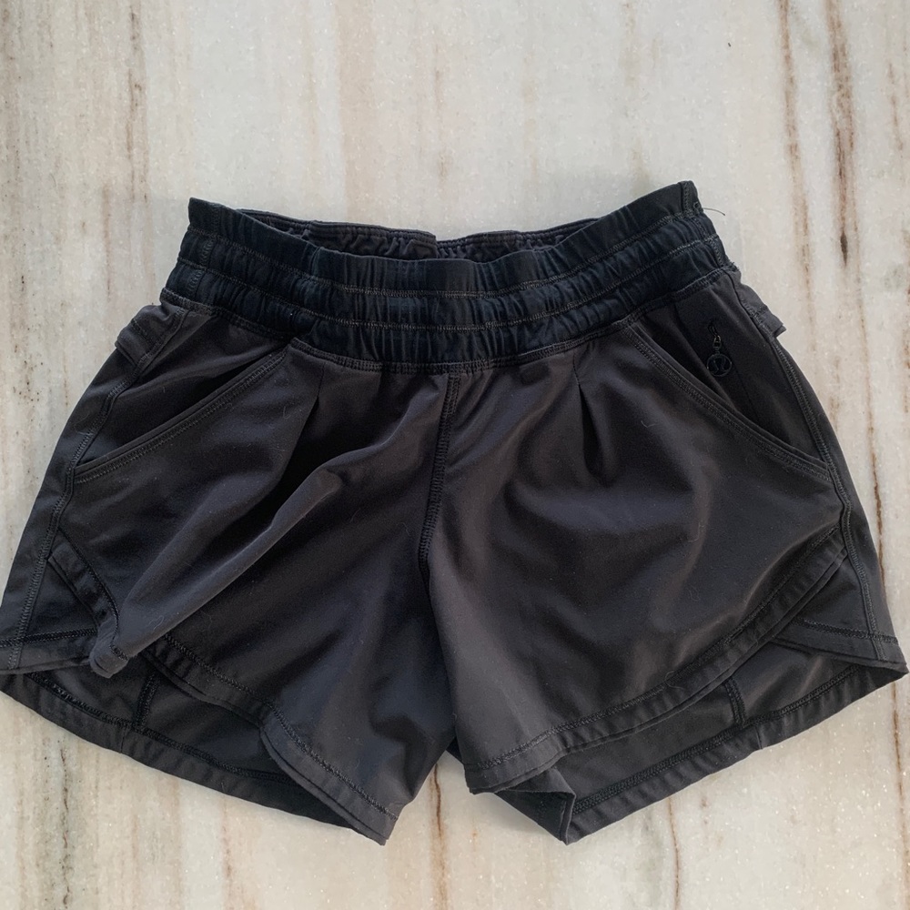 Black Lululemon Shorts Size 2